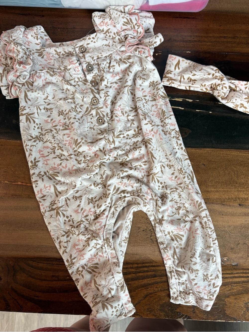 Jessica Simpson romper with headband